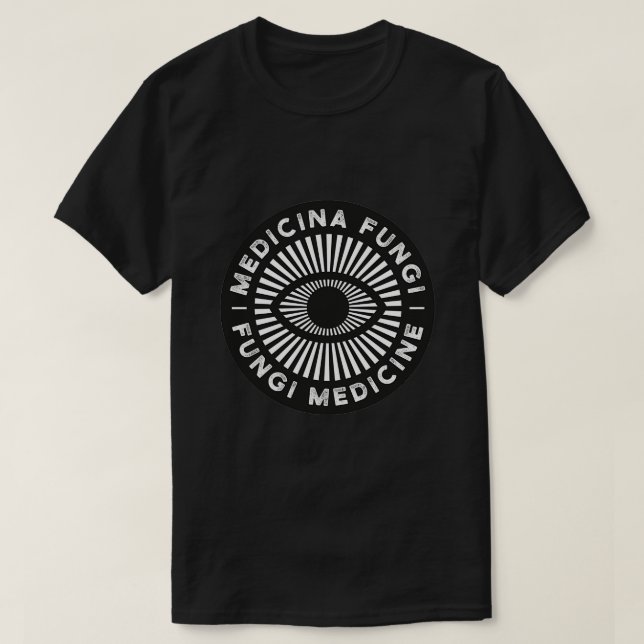 Medicina Fungi Logotyp T Shirt (Design framsida)