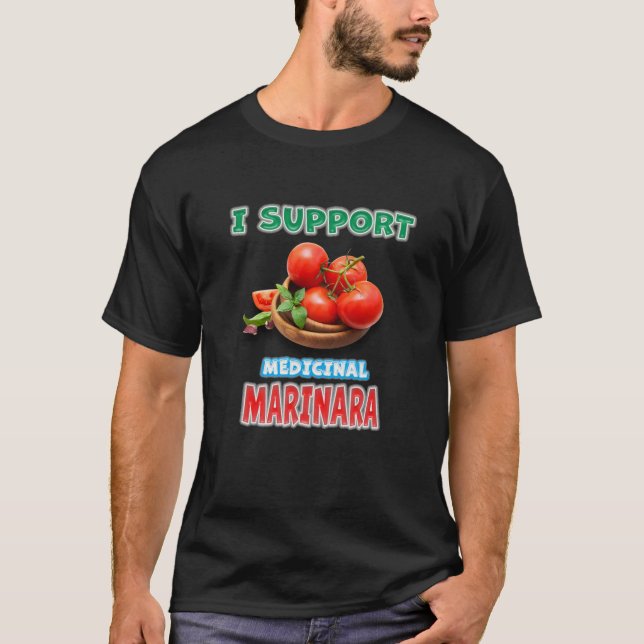 Medicinal Marinara T Shirt (Framsida)