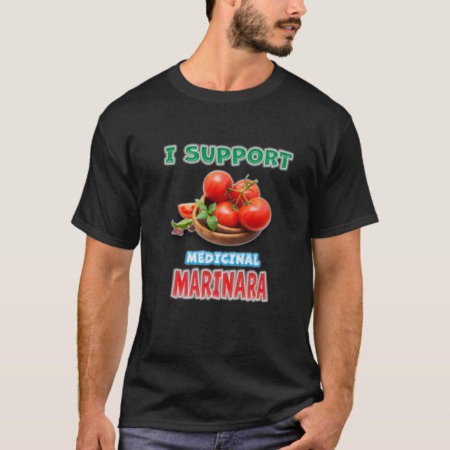 Medicinal Marinara T Shirt (Framsida)
