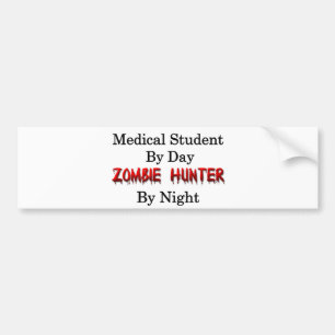Medicinare-/Zombiejägare Bildekal