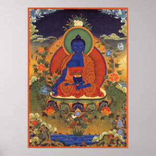 MedicinBuddha affisch