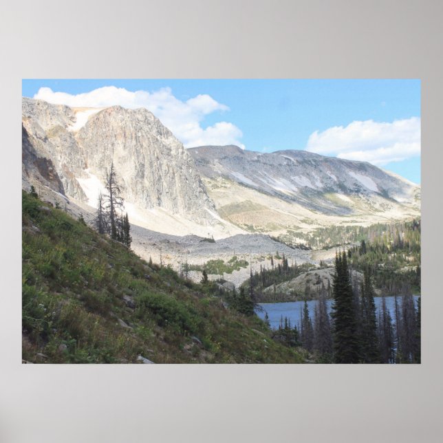 Medicine Bow Peak Scenia Poster (Framsidan)