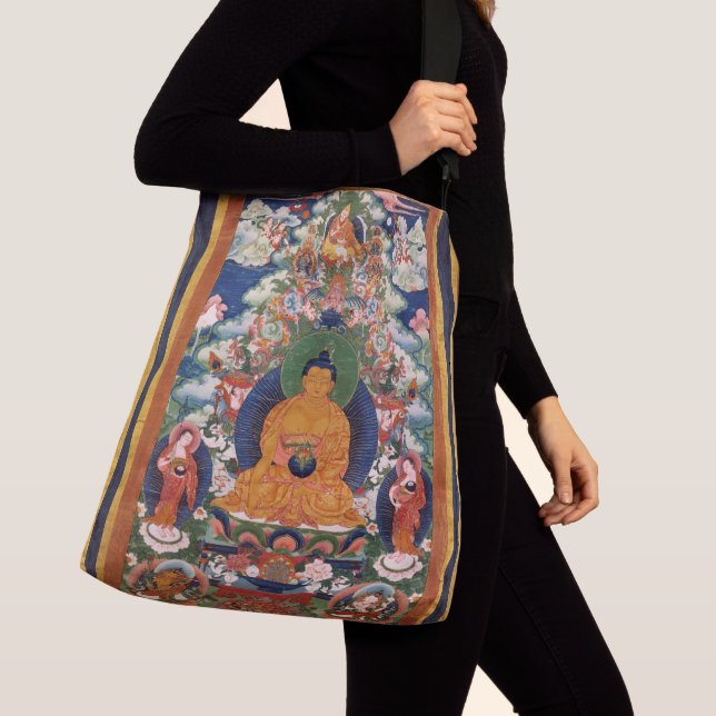 Medicine Buddha Axelväska (Närbild)