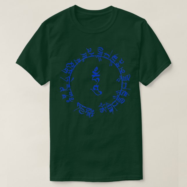 Medicine Buddha Healing Mantra Tibetan Buddhist Un T Shirt (Design framsida)