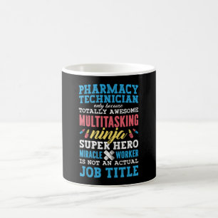 Medicine Hero Pharmacy Technician Tech Pharmaci Kaffemugg