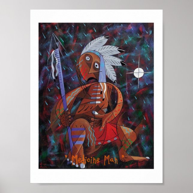 " Medicine Man " Poster (Framsidan)