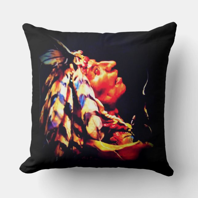 Medicine Man Throw Pillow Kudde (Framsida)