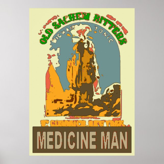 Medicine Man Tonic Poster (Framsidan)