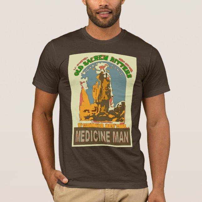 Medicine Man Tonic Tee Shirt (Framsida)