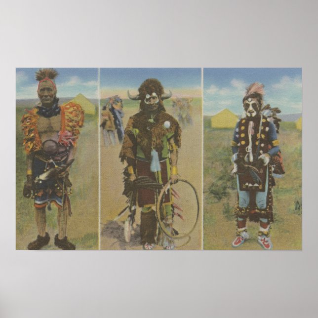 Medicine Manar: Little Ogalala, Spoted Eagle Poster (Framsidan)