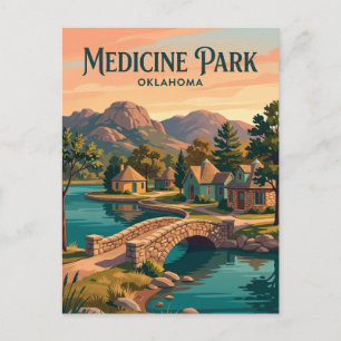 Medicine Park USA Vykort