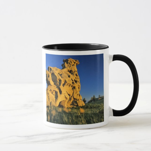Medicine Rocks State Park nära Ekalaka Montana Mugg (Höger)