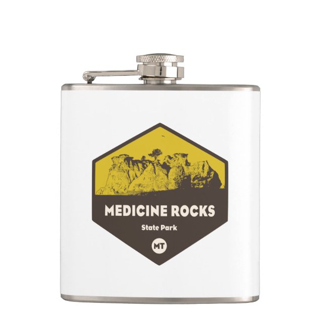 Medicine Sten State Park Montana Fickplunta (Framsidan)