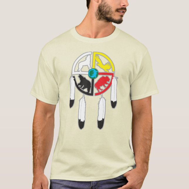 Medicine Wheel T Shirt (Framsida)