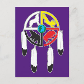 Medicine Wheel Vykort