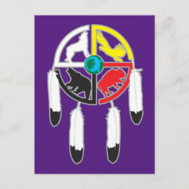 Medicine Wheel Vykort