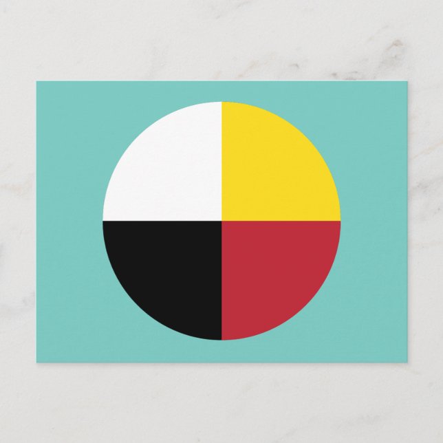 Medicine Wheel Vykort (Framsida)