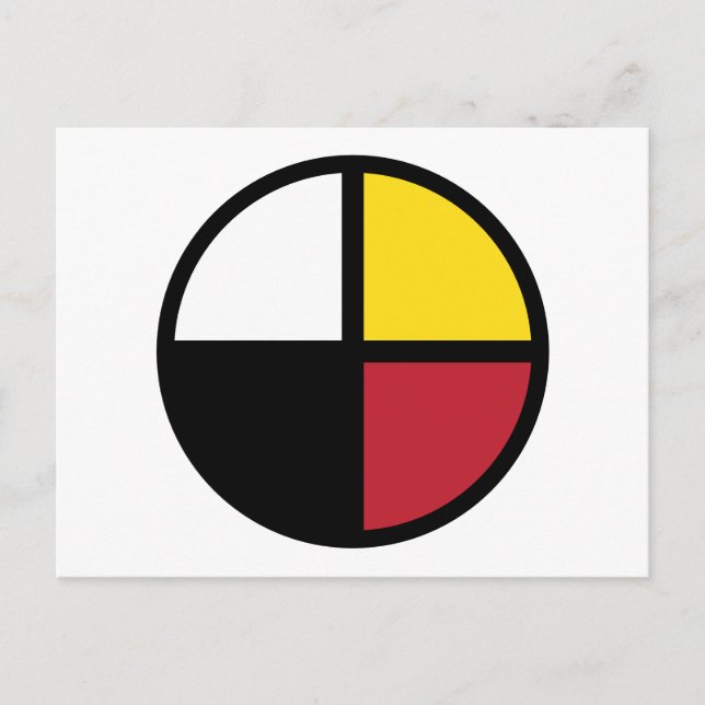 Medicine Wheel Vykort (Framsida)