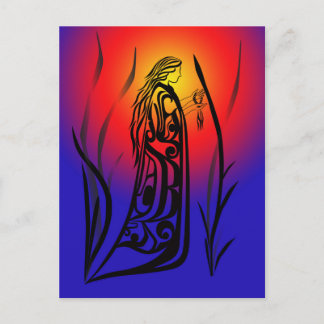 Medicine Woman Sunrise Prayers Vykort