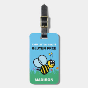 Medicinen för den fria humlan för Gluten hänger Bagagebricka