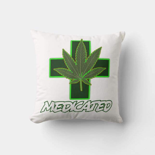 Medicinerad Ogräs Kudde (Framsida)
