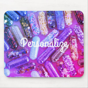 Medicinering av Nurse glitter i munspetsen Musmatta