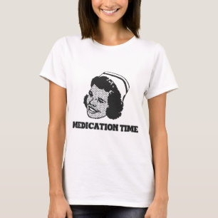 Medicineringstid Rolig Sjuksköterskeparodi Humor Tee Shirt