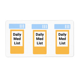 Medicinförteckning - Dagligt PRN-Akut Fraktsedel