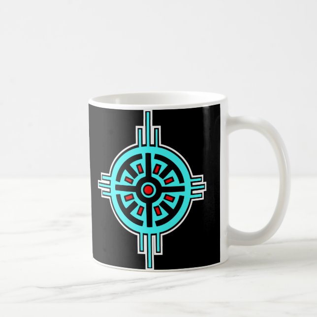 MedicinRulla-Svart Kaffemugg (Höger)
