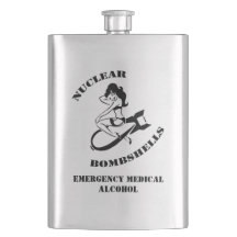 Medicinsk alkoholflaska för kärn- granater
