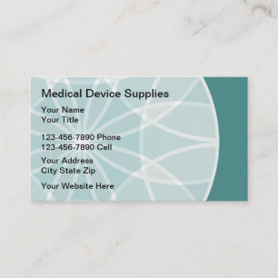 Medicinsk apparat Suupplies Visitkort
