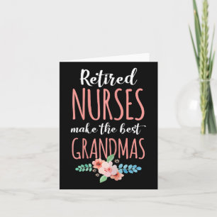Medicinsk arbetare Pension Gift Retrött Nurse Nurs Kort