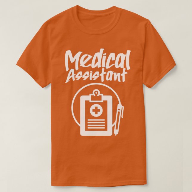 Medicinsk assistent 27 t shirt (Design framsida)