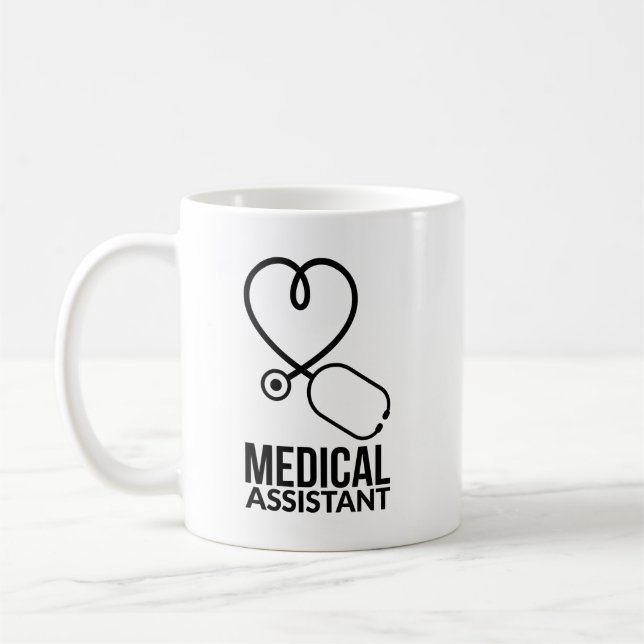 Medicinsk assistent Anesthetist Pension Gift Kaffemugg (Vänster)