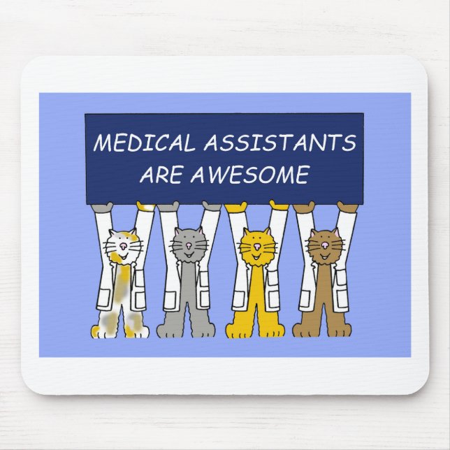 Medicinsk assistent är Fantastisk. Musmatta (Framsidan)