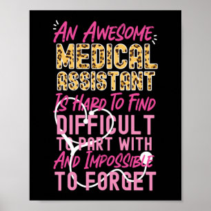 Medicinsk assistent CMA och Fantastisk sjukvårdspe Poster