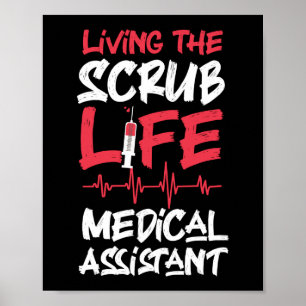 Medicinsk assistent CMA som lever under sackerlive Poster