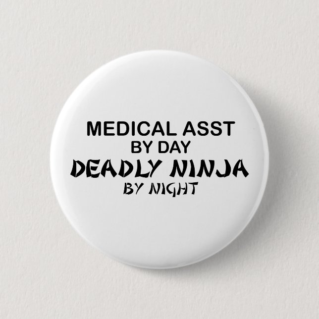 Medicinsk assistent dödliga Ninja Knapp (Framsida)