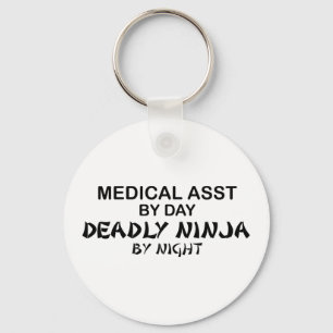 Medicinsk assistent dödliga Ninja Nyckelring