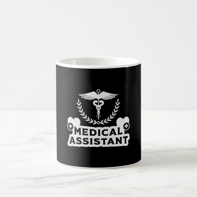 Medicinsk assistent Doktor Nurse Medicine Funny Kaffemugg (Center)