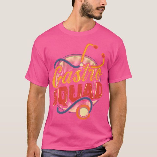 Medicinsk assistent Gastroenterologi i Doktor T Shirt (Framsida)