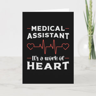 Medicinsk assistent Heart Doktor Medicine Nurse Kort