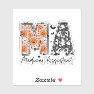 Medicinsk assistent klistermärken