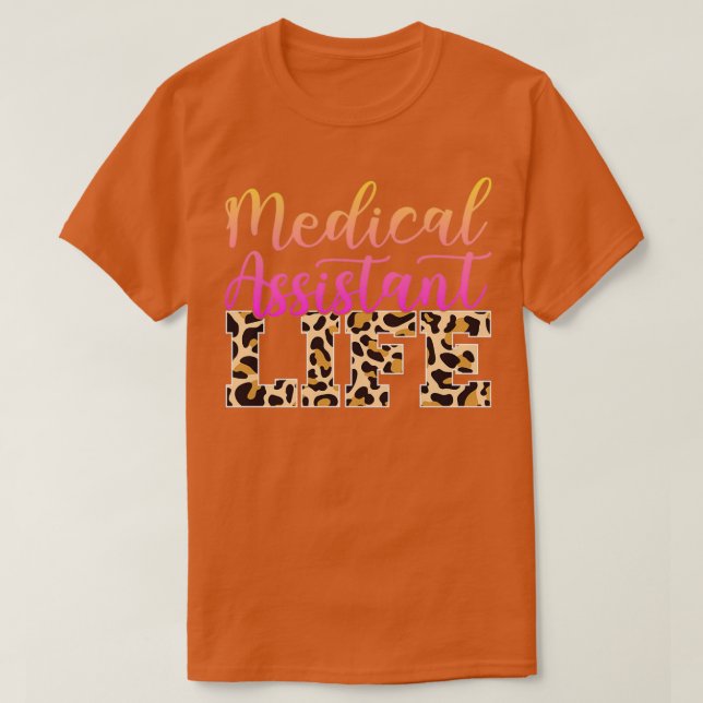 Medicinsk assistent Life 2 T Shirt (Design framsida)