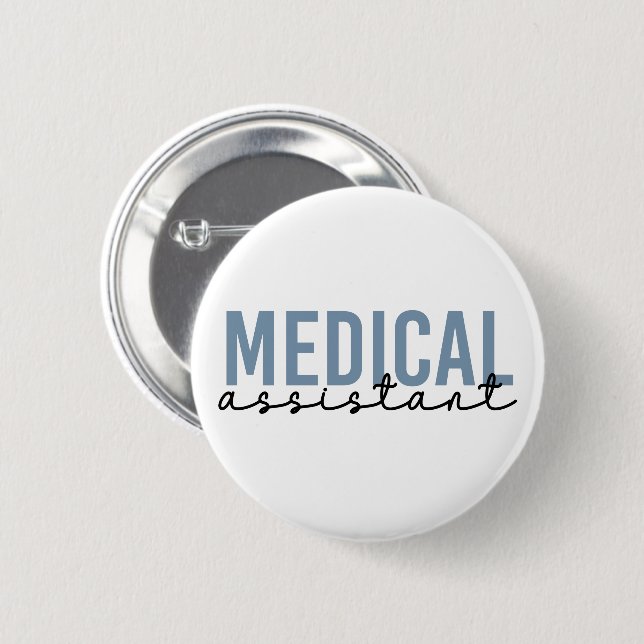 Medicinsk assistent MA | Klinisk assistent Knapp (Framsida & baksida)