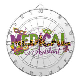 Medicinsk assistent - Mardi Gras Darttavla