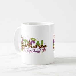 Medicinsk assistent - Mardi Gras Kaffemugg