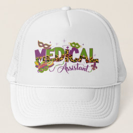 Medicinsk assistent - Mardi Gras Keps