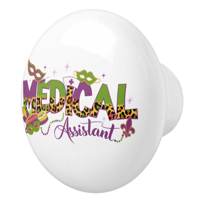 Medicinsk assistent - Mardi Gras Knopp (Höger)