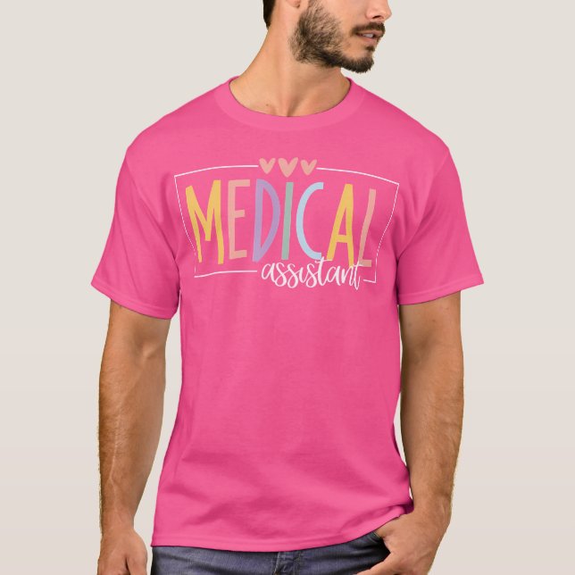 Medicinsk assistent Morsa Cma Nursing Doktor Assis T Shirt (Framsida)